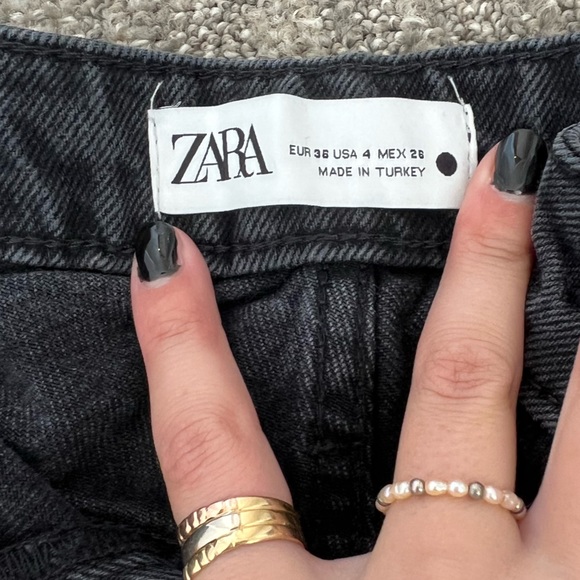 Black straight leg jeans - Picture 3 of 3